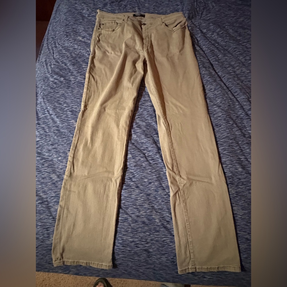 Fidelity Denim pistachio Men's Slim Straight Jeans